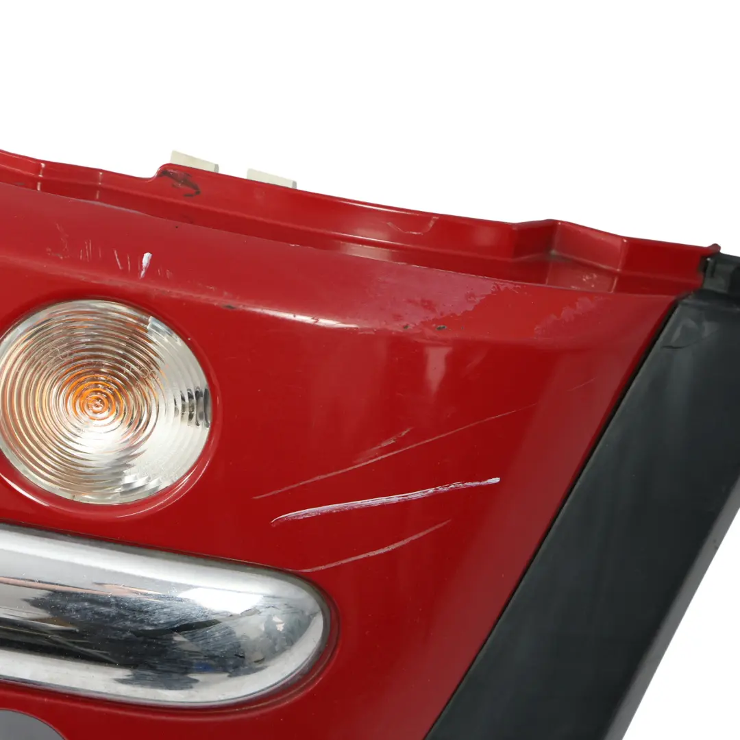 Mini R50 Complete Front Bumper Trim Panel Covering Chili Red - 851 - SKU 0029895-CHRED - Part number 0029895