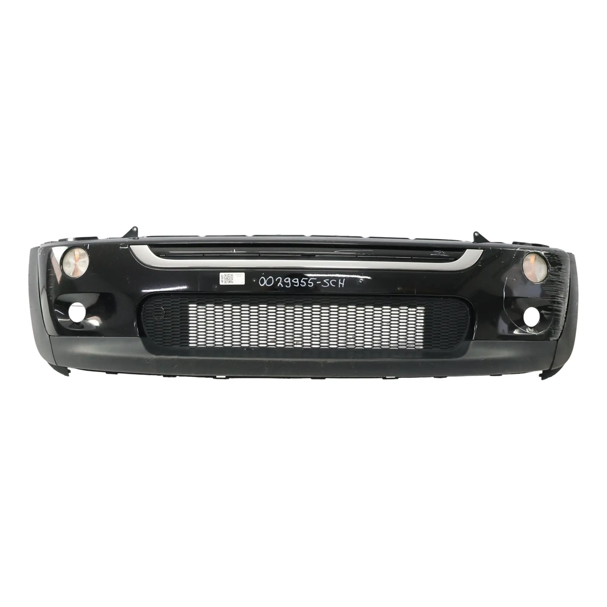 Front Bumper Mini Cooper S R52 R53 Complete Trim Panel Schwarz 2 Black - 668