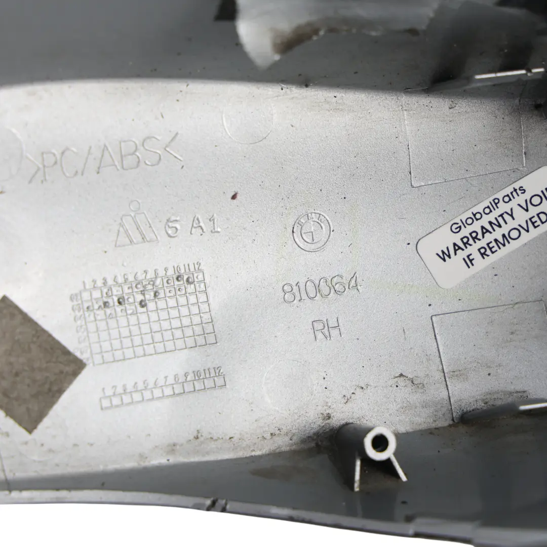 Außenspiegel Abdeckung Rechts Titansilber Silber 354 für BMW Z4 E85 E86 mit Teilenummer 0031361 BMW Z4 E85 E86 Außenspiegel Abdeckung Rechts Titansilber Silber 354 - SKU 0031361-TS - Teilenummer 0031361