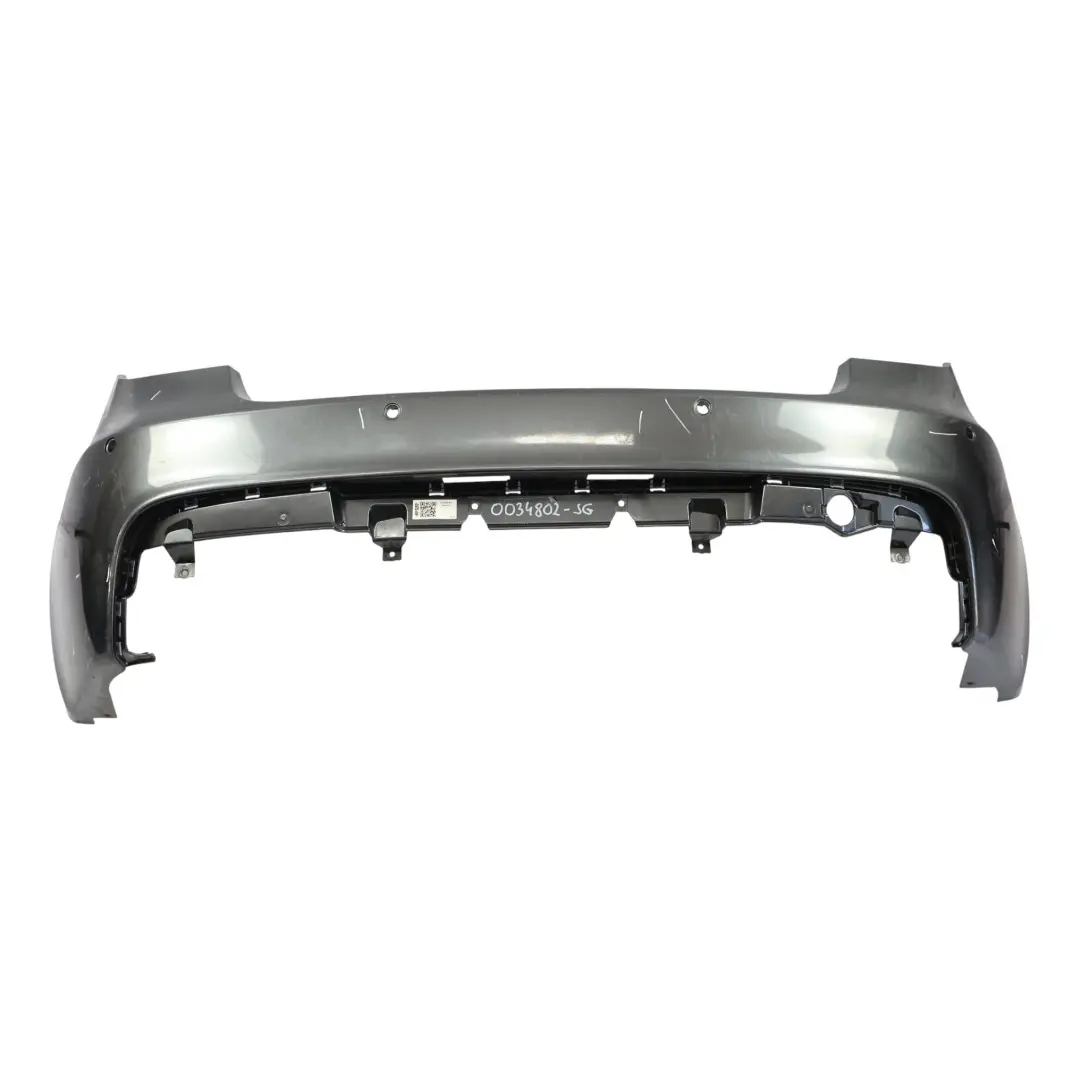 BMW E81 E87 LCI M Sport Rear Bumper Trim Panel Sparkling Graphite - A22 - SKU 0034802-SG - Part number 0034802