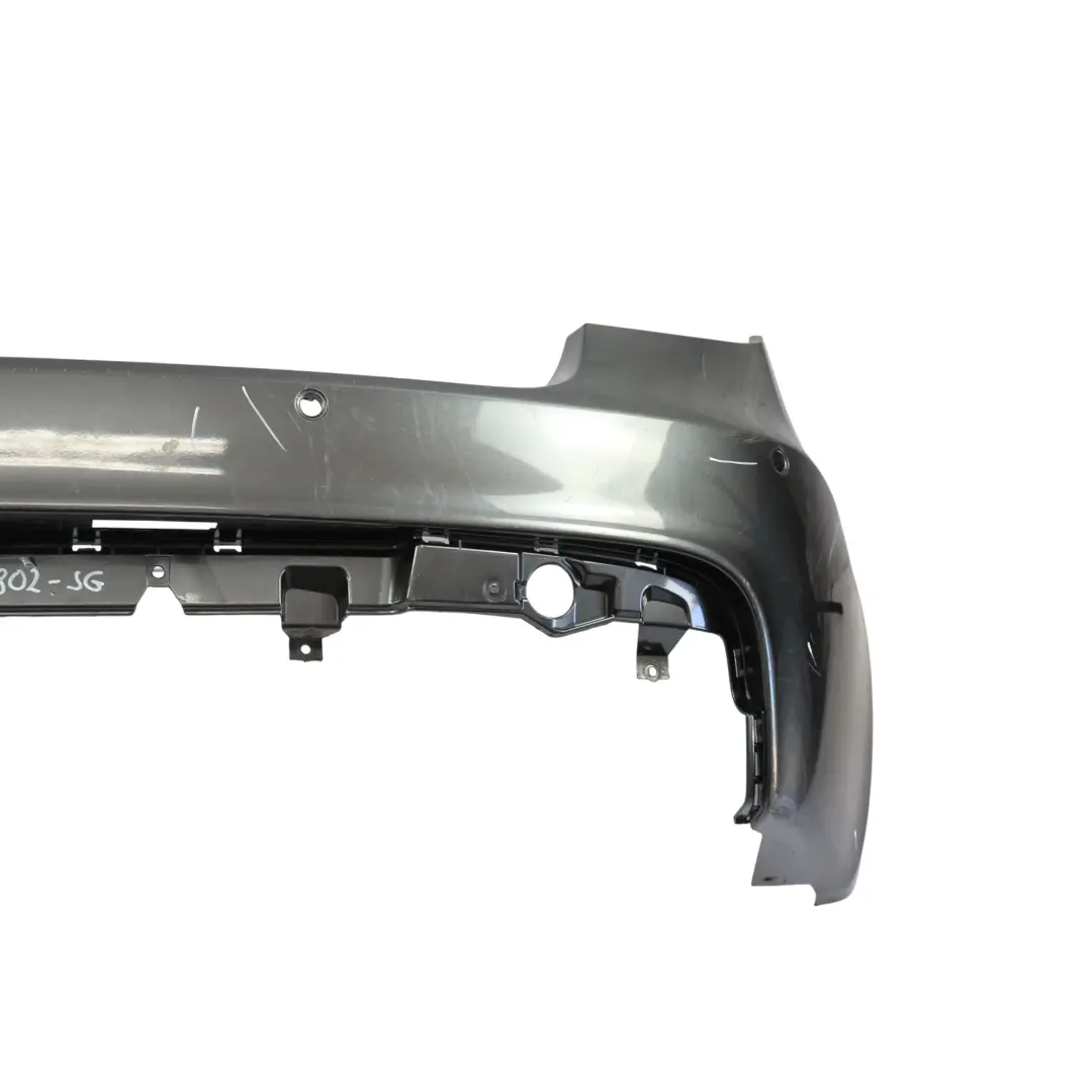 Bumper Trim Panel Sparkling Graphite - A22 to BMW E81 E87 LCI M Sport Rear with Part number 0034802 BMW E81 E87 LCI M Sport Rear Bumper Trim Panel Sparkling Graphite - A22 - SKU 0034802-SG - Part number 0034802