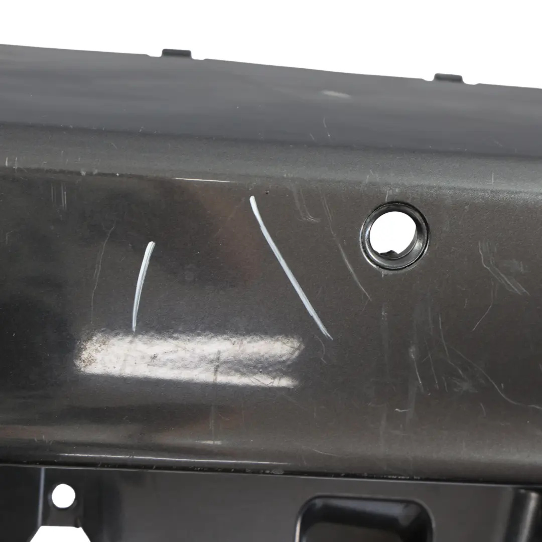 BMW E81 E87 LCI M Sport Rear Bumper Trim Panel Sparkling Graphite - A22 - SKU 0034802-SG - Part number 0034802