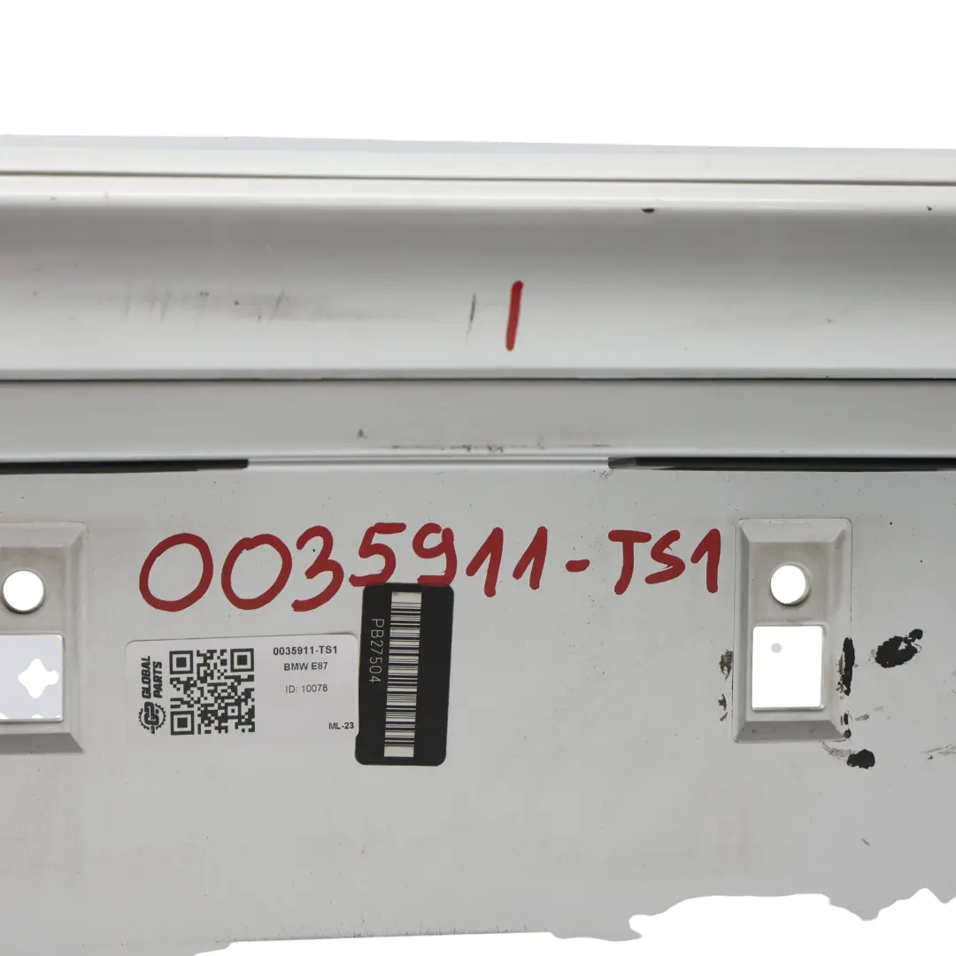 £BMW 1 Series E81 E87 LCI Rear Bumper Trim Panel Titansilber Titan Silver - 354 to with Part number 0035911 £BMW 1 Series E81 E87 LCI Rear Bumper Trim Panel Titansilber Titan Silver - 354 - SKU 0035911-TS1 - Part number 0035911