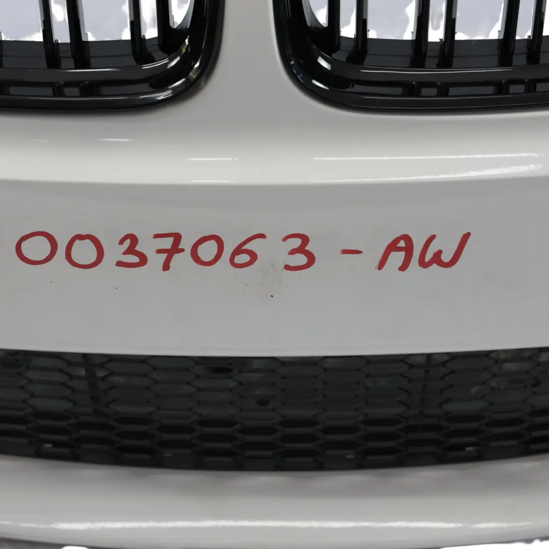 BMW E90 E91 LCI M Sport Przedni Zderzak Panel Alpinweiss 3 - 300 - SKU 0037063-AW - Numer Części 0037063