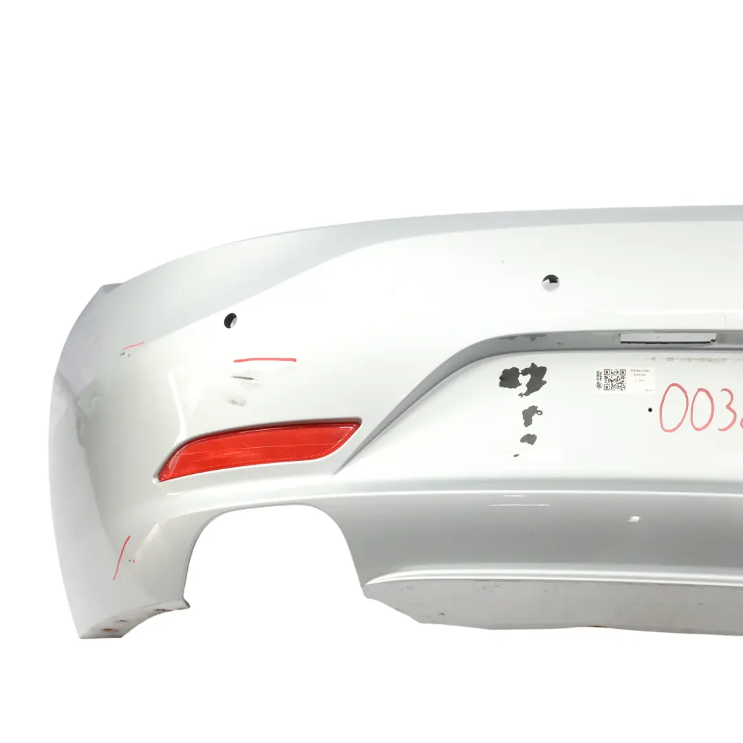 Bumper Trim Panel PDC Glacier Silber Metallic - A83 to BMW Z4 E89 Roadster Rear with Part number 0038582 BMW Z4 E89 Roadster Rear Bumper Trim Panel PDC Glacier Silber Metallic - A83 - SKU 0038582-GSB - Part number 0038582