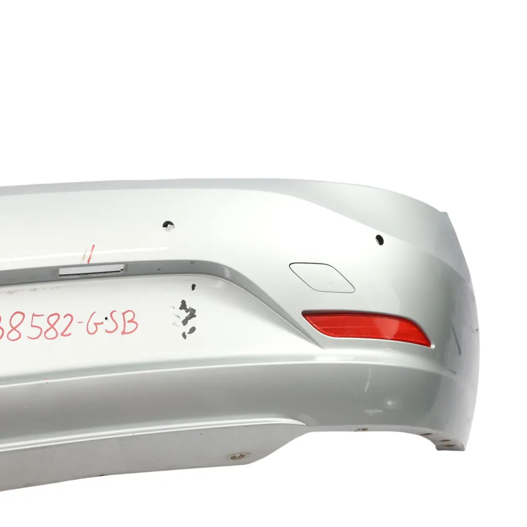 Bumper Trim Panel PDC Glacier Silber Metallic - A83 to BMW Z4 E89 Roadster Rear with Part number 0038582 BMW Z4 E89 Roadster Rear Bumper Trim Panel PDC Glacier Silber Metallic - A83 - SKU 0038582-GSB - Part number 0038582
