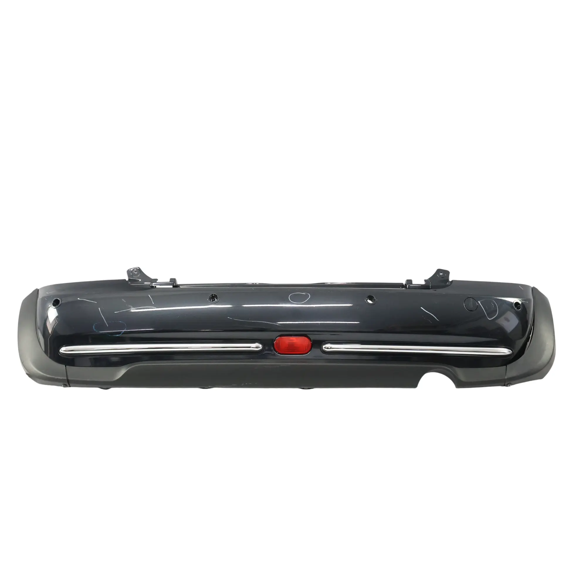 Mini R52 Cabrio Rear Bumper PDC Panel Astro Black Metallic - A25