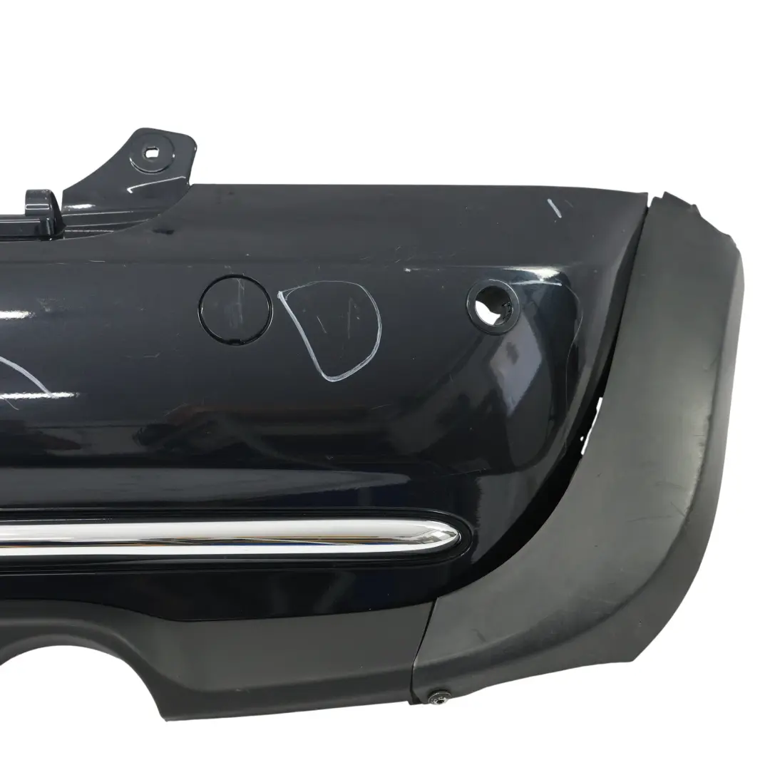 Mini R52 Cabrio Stossfänger Hinten Astro Black Schwarz Metallic - A25 - SKU 0309183-ASB - Teilenummer 0309183