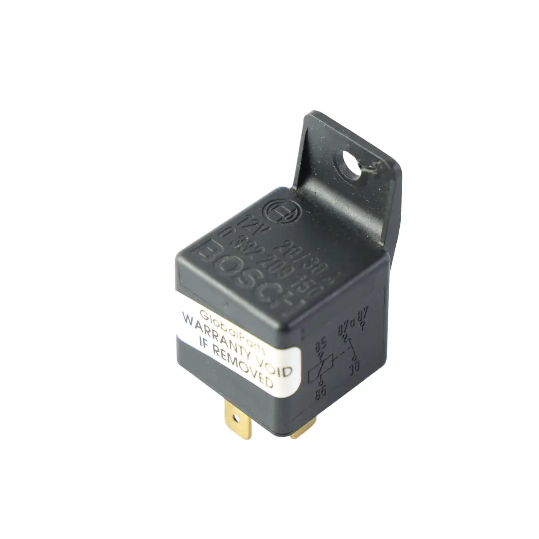 Range Rover Sport L320 Relais 4-Broches Bosch 12V 20/30A Noir - SKU 0332209150 - Numéro de pièce 0332209150