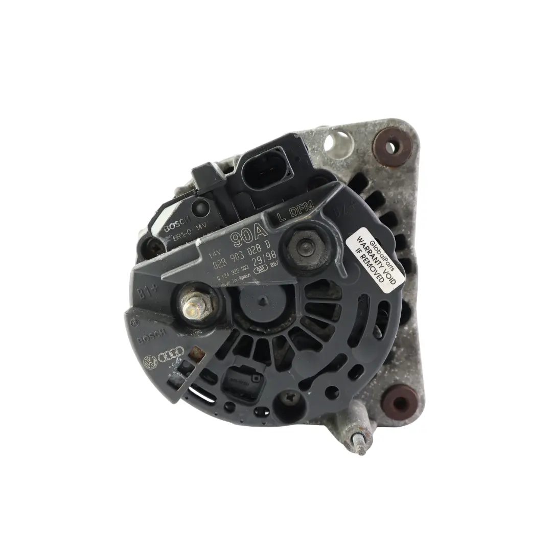 Mk4 GTi Lichtmaschine Generator 110A 14V für Volkswagen Golf mit Teilenummer 038903018P Volkswagen Golf Mk4 GTi Lichtmaschine Generator 110A 14V - SKU 038903018P - Teilenummer 038903018P