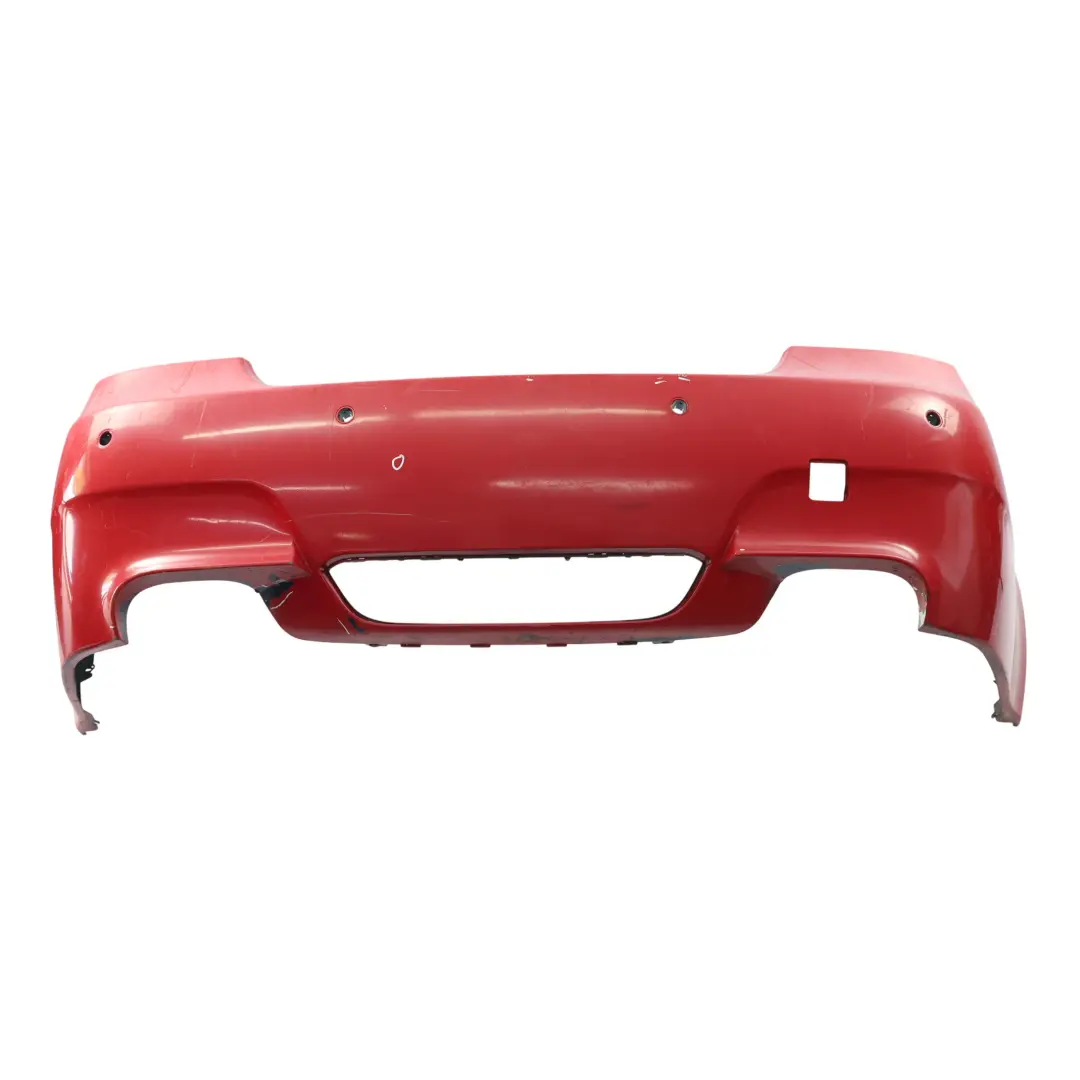 BMW E92 E93 M3 Zderzak Tylny PDC Czerwony Malowany - SKU 0391958-RED - Numer Części 0433104