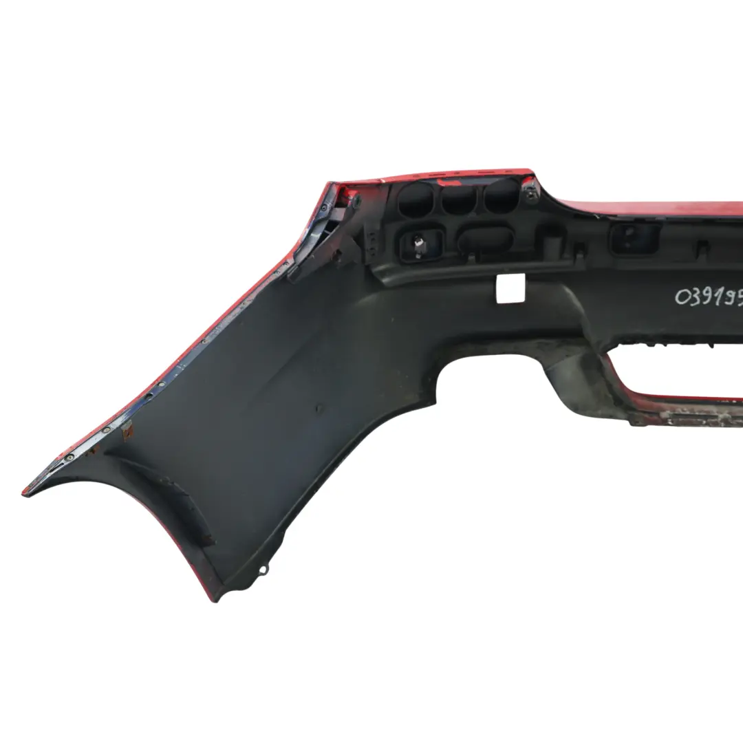 BMW E60 M5 Rear Bumper PDC Red Painted Rear Bumper Panel Cover - SKU 0391958-RED - Part number 0433104