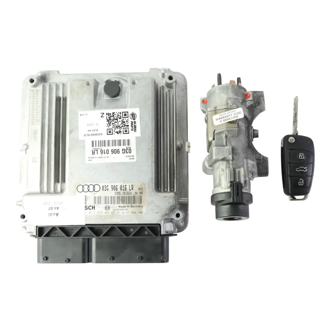 Unidad Control Motor ECU 140 HP KIT 2.0 Diésel Automático para Audi A4 B7 con número de pieza 03G906016LR Audi A4 B7 Unidad Control Motor ECU 140 HP KIT 2.0 Diésel Automático - SKU 03G906016LR - Número de pieza 03G906016LR