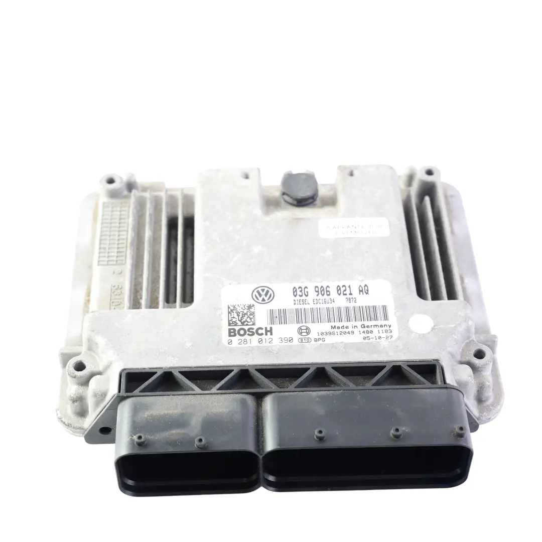 Volkswagen Caddy 2K Sterownik ECU 1.9 TDI BLS 105KM Manual - SKU 03G906021AQ - Numer Części 03G906021AQ