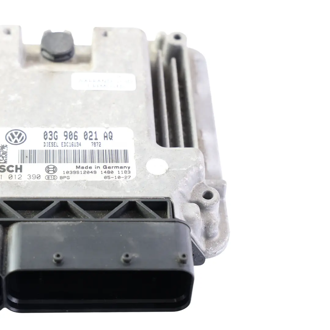2K Sterownik ECU 1.9 TDI BLS 105KM Manual do Volkswagen Caddy o numerze 03G906021AQ Volkswagen Caddy 2K Sterownik ECU 1.9 TDI BLS 105KM Manual - SKU 03G906021AQ - Numer Części 03G906021AQ