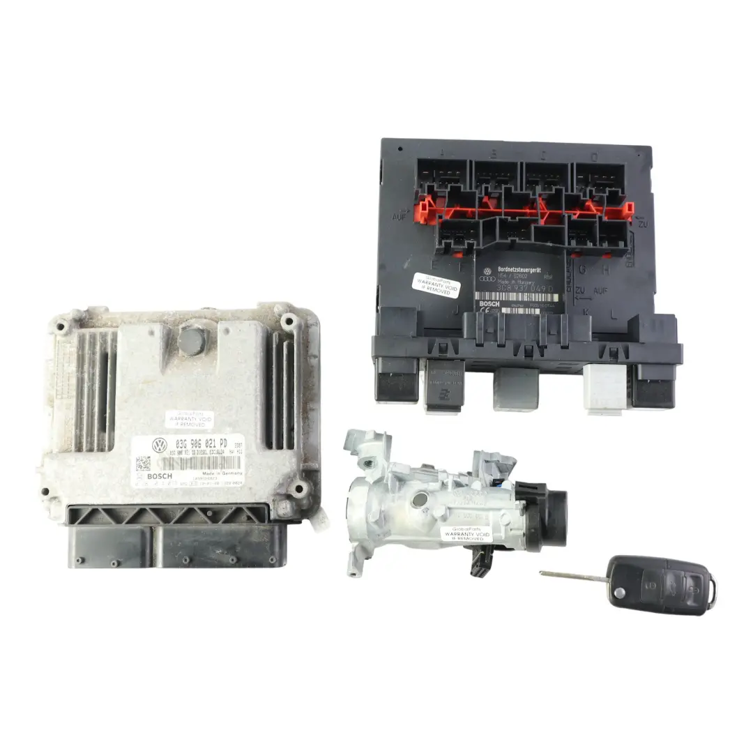 105HP Engine ECU Kit BCM + Key Manual to Volkswagen Caddy 1.9 TDI BLS with Part number 03G906021PD Volkswagen Caddy 1.9 TDI BLS 105HP Engine ECU Kit BCM + Key Manual - SKU 03G906021PD-1 - Part number 03G906021PD
