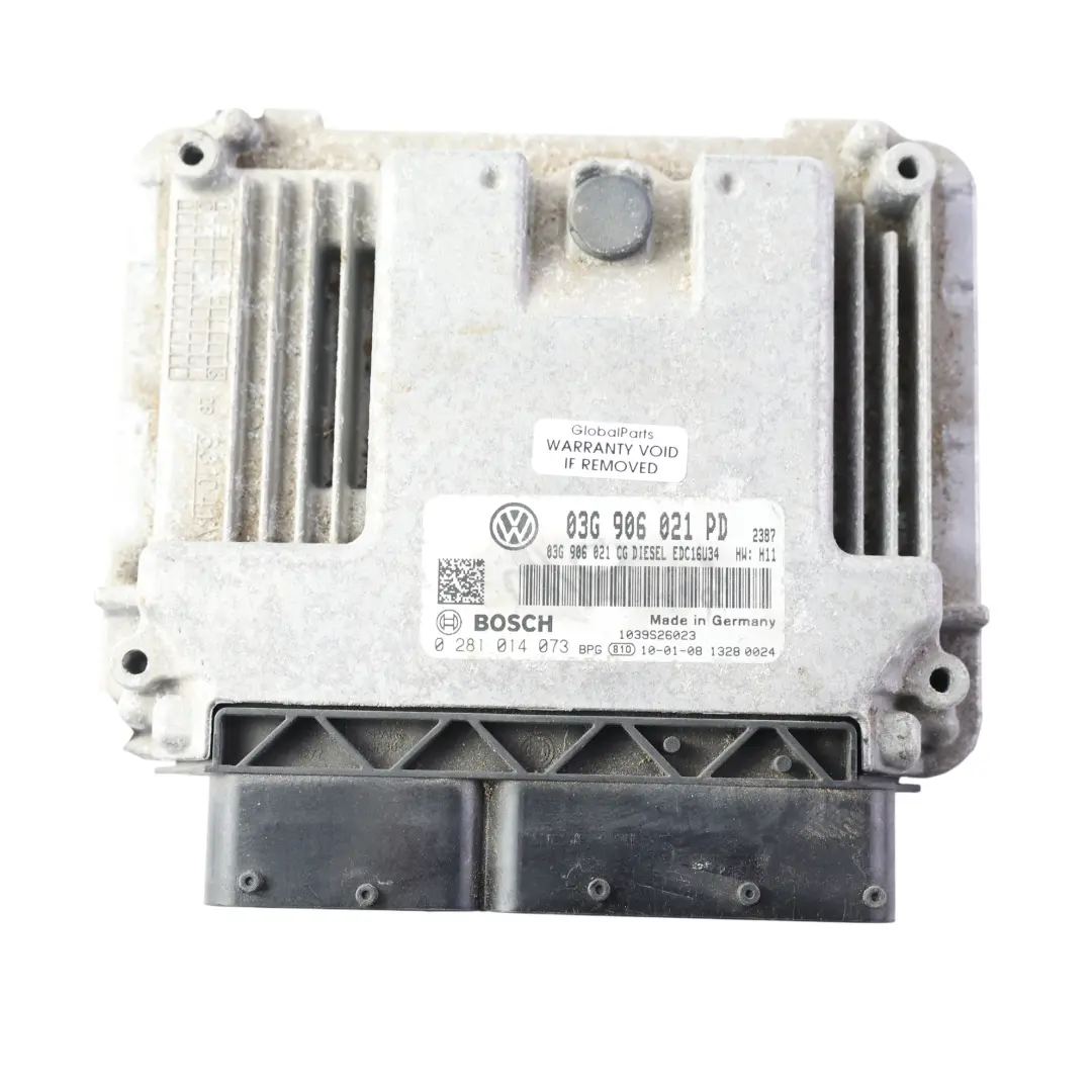 Volkswagen Caddy 1.9 TDI BLS 105HP Kit ECU BCM + Clé Manuel - SKU 03G906021PD-1 - Numéro de pièce 03G906021PD