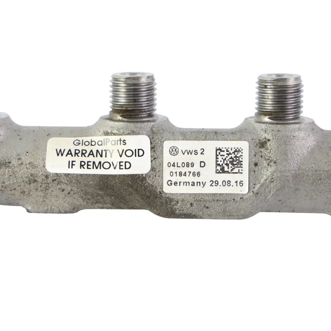 Diésel Rampa Inyección Combustible para Audi A4 B8 Q5 8R 2.0 TDI con número de pieza 03L130089Q Audi A4 B8 Q5 8R 2.0 TDI Diésel Rampa Inyección Combustible - SKU 03L130089Q-1 - Número de pieza 03L130089Q