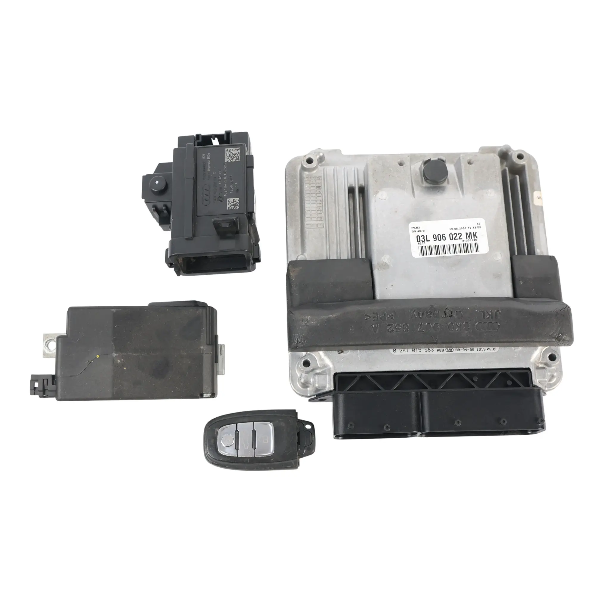 Audi A4 B8 Engine Control Unit ECU Kit 2.0 TDI Diesel CAGA Autoamtic 03L906022MK