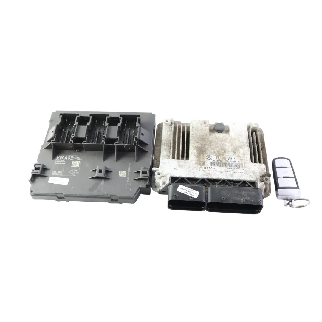 Volkswagen Passat B7 Sterownik ECU 140KM CFFB 2.0 TDi SET - SKU 03L907309N-2 - Numer Części 03L907309N