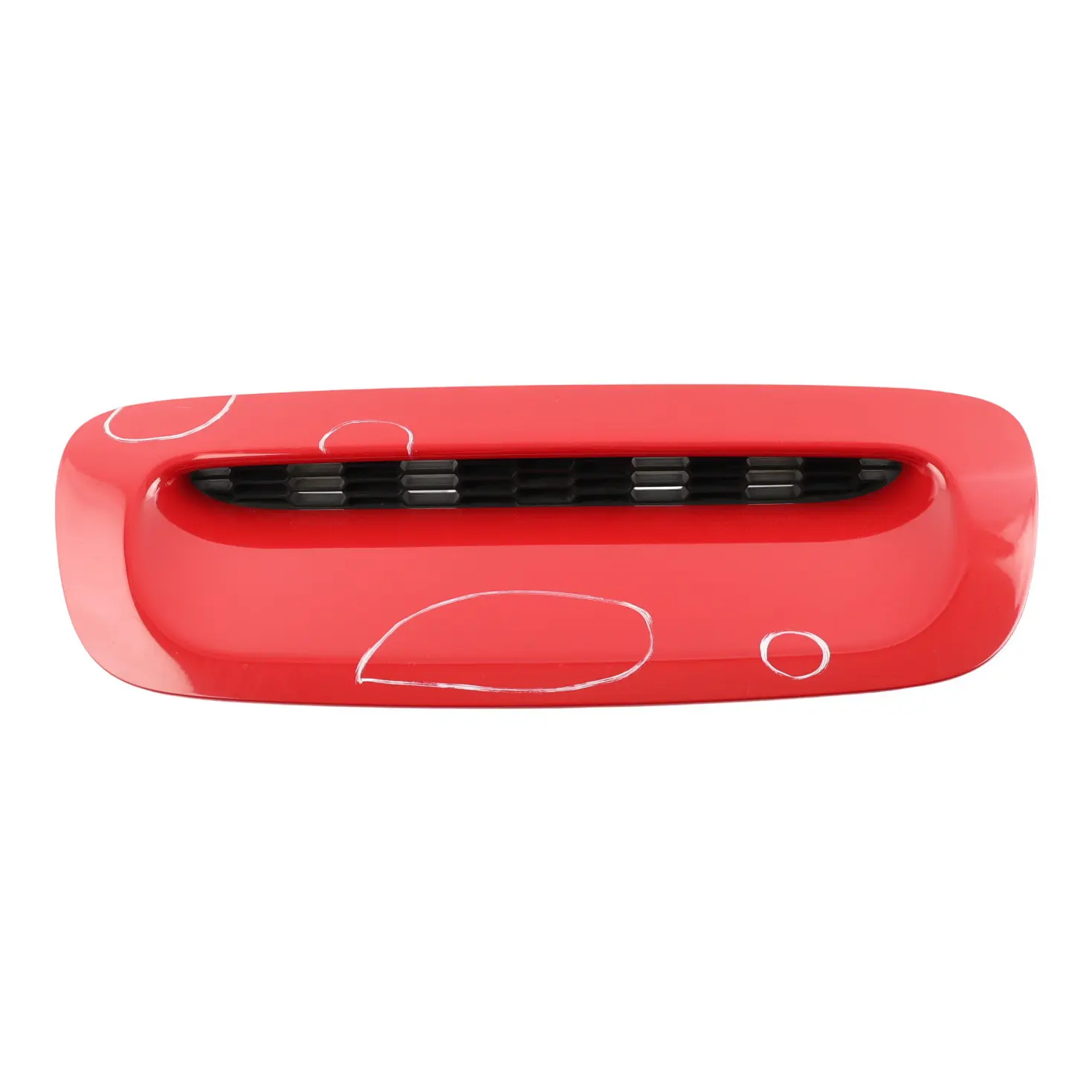 Mini Cooper S JCW R55 R56 R57 Air Scoop Inlet Bonnet Hood Chili Red - 851