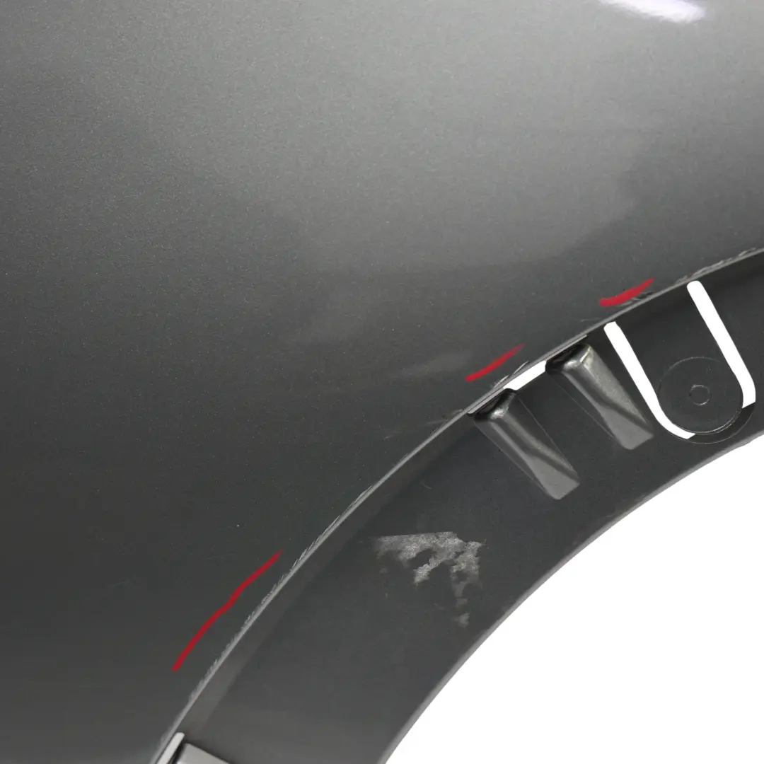 BMW X5 E70 Side Wing Panel Front Right O/S Fender Spacegrau Space Grey - A52 - SKU 0430322-SCG - Part number 0430322