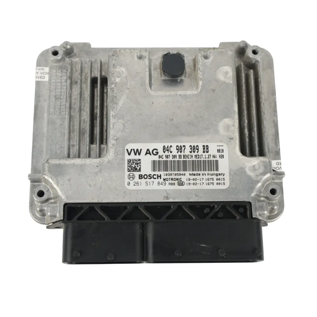 Audi A1 GB Unidad Control Motor ECU 1.0 Gasolina 115 HP Manual - SKU 04C907309BB - Número de pieza 04C907309BB