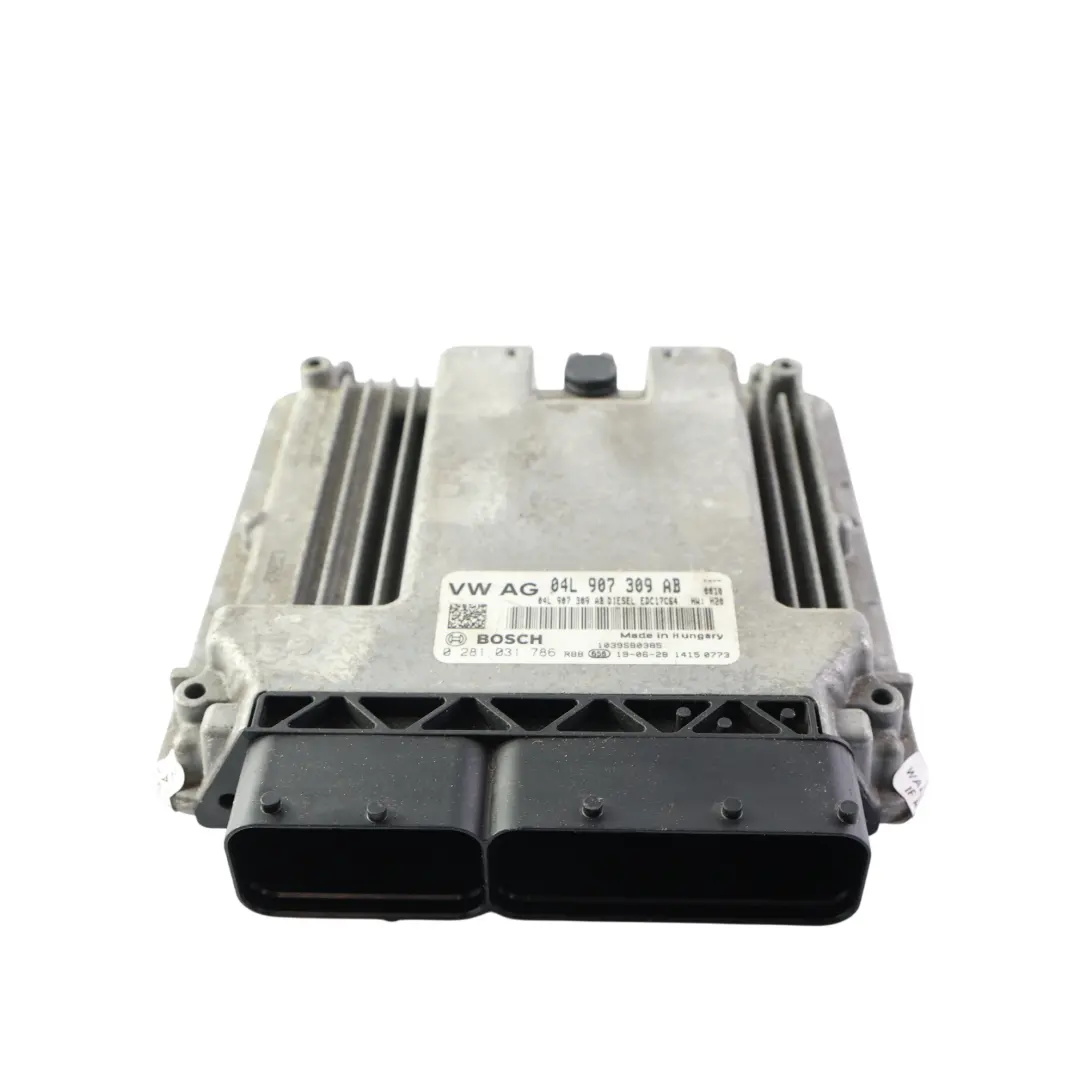 Audi Caddy 2K 2.0 TDI DFSD 102HP Calculateur Moteur ECU Manuel - SKU 04L907309AB-6 - Numéro de pièce 04L907309AB