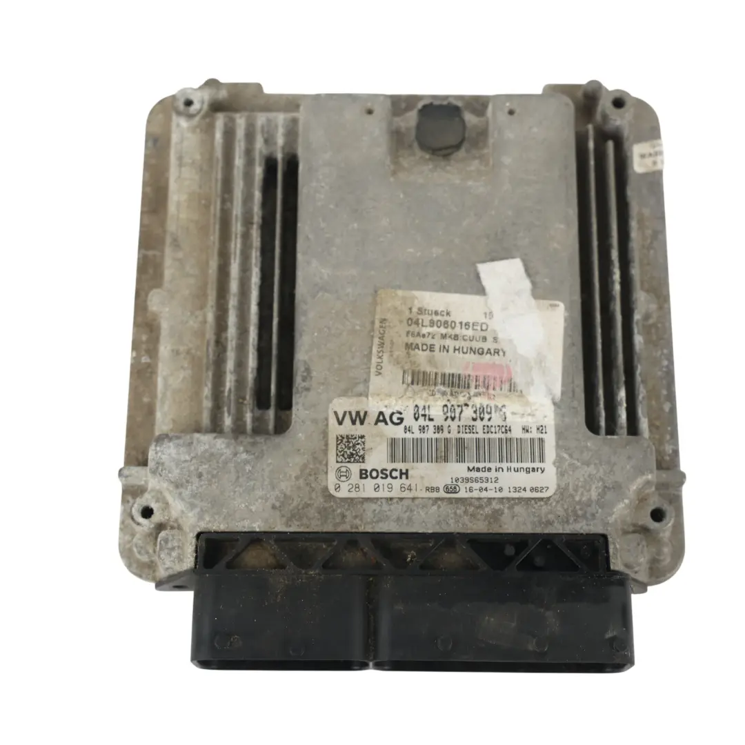CUUA 110HP Engine Unit ECU Kit Manual to Volkswagen New Beetle 2.0 TDI with Part number 04L907309G Volkswagen New Beetle 2.0 TDI CUUA 110HP Engine Unit ECU Kit Manual - SKU 04L907309G-3 - Part number 04L907309G
