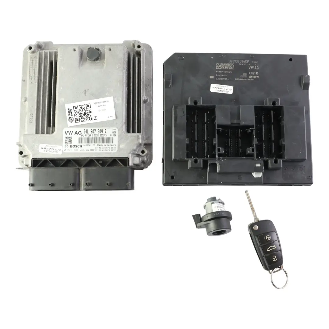 Audi A3 8V 2.0 TDI 150HP DCYA Kit ECU Centralina Motore Manuale - SKU 04L907309R-9 - Numero di parte 04L907309R