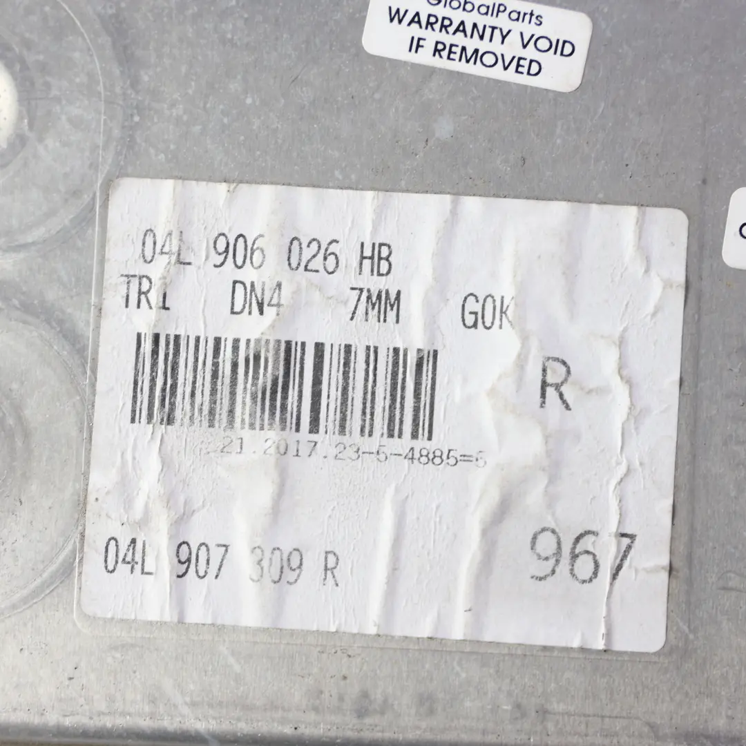 Audi A3 8V 2.0 TDI 150HP DCYA Motor Steuergerät Kit Manuell - SKU 04L907309R-9 - Teilenummer 04L907309R