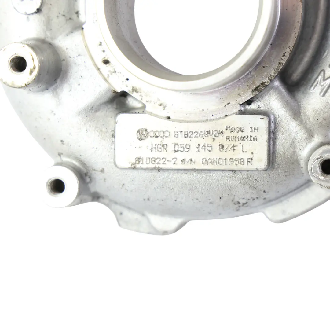 7P Couvercle Carter Turbocompresseur pour Audi Q7 4L VW Touareg à propos du numéro de pièce 059145722R Audi Q7 4L VW Touareg 7P Couvercle Carter Turbocompresseur - SKU 059145722R-2 - Numéro de pièce 059145722R