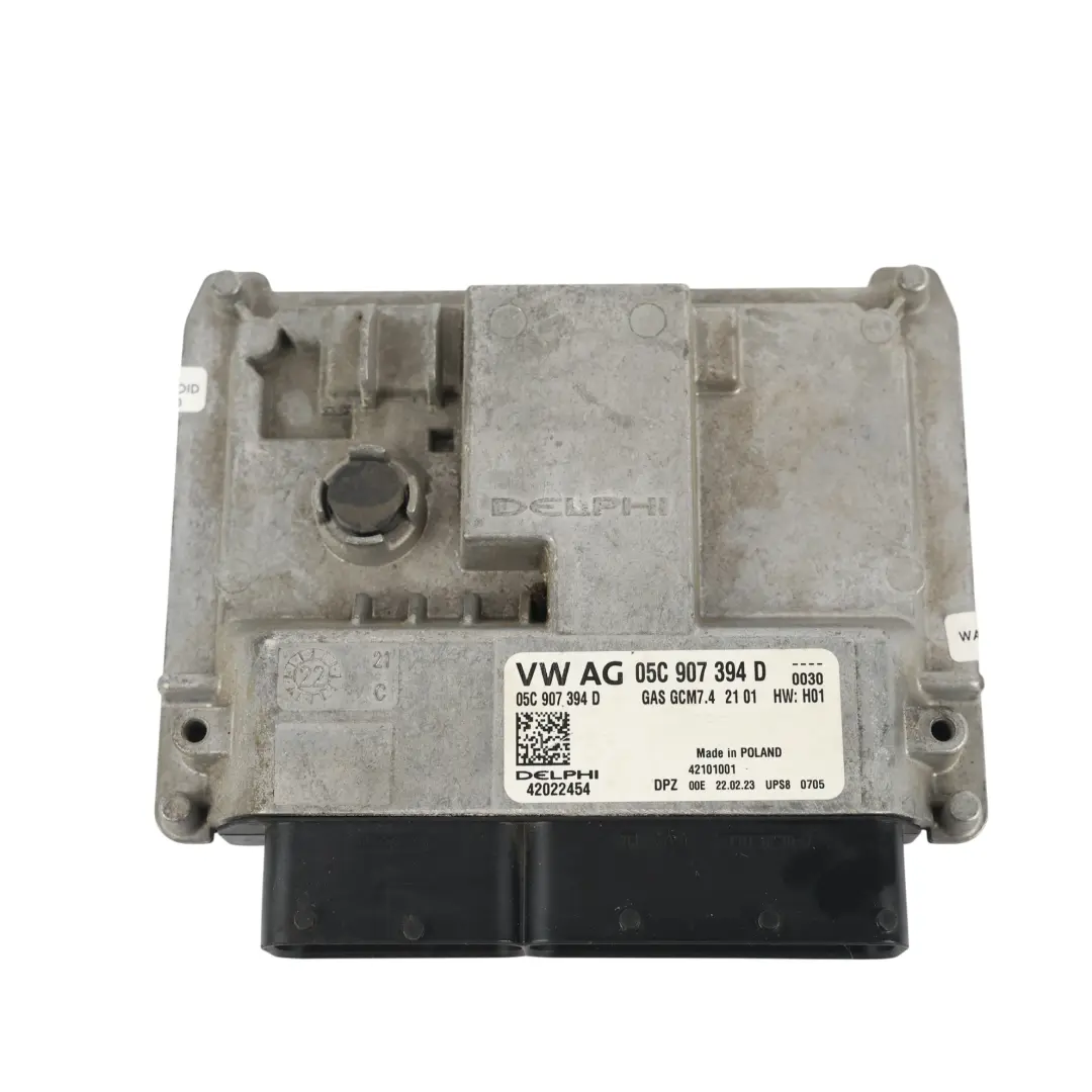Seat Arona Fr Kj7 Engine ECU 110HP 1.0 TFSI Manual Gearbox Petrol - SKU 05C907394D - Part number 05C907394D