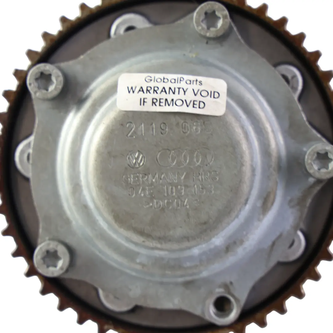 Mk8 Polo Mk6 Audi A3 8Y Camshaft Phaser Pulley 1.5 TSI to VW Golf with Part number 05E109088E VW Golf Mk8 Polo Mk6 Audi A3 8Y Camshaft Phaser Pulley 1.5 TSI - SKU 05E109088E - Part number 05E109088E