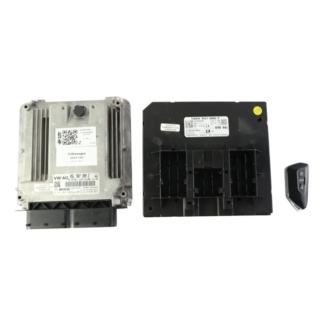 Mk8 2.0 TDI 150HP Motor Steuergerät ECU Kit Automatik für Volkswagen Golf mit Teilenummer 05L907309C Volkswagen Golf Mk8 2.0 TDI 150HP Motor Steuergerät ECU Kit Automatik - SKU 05L907309C-1 - Teilenummer 05L907309C