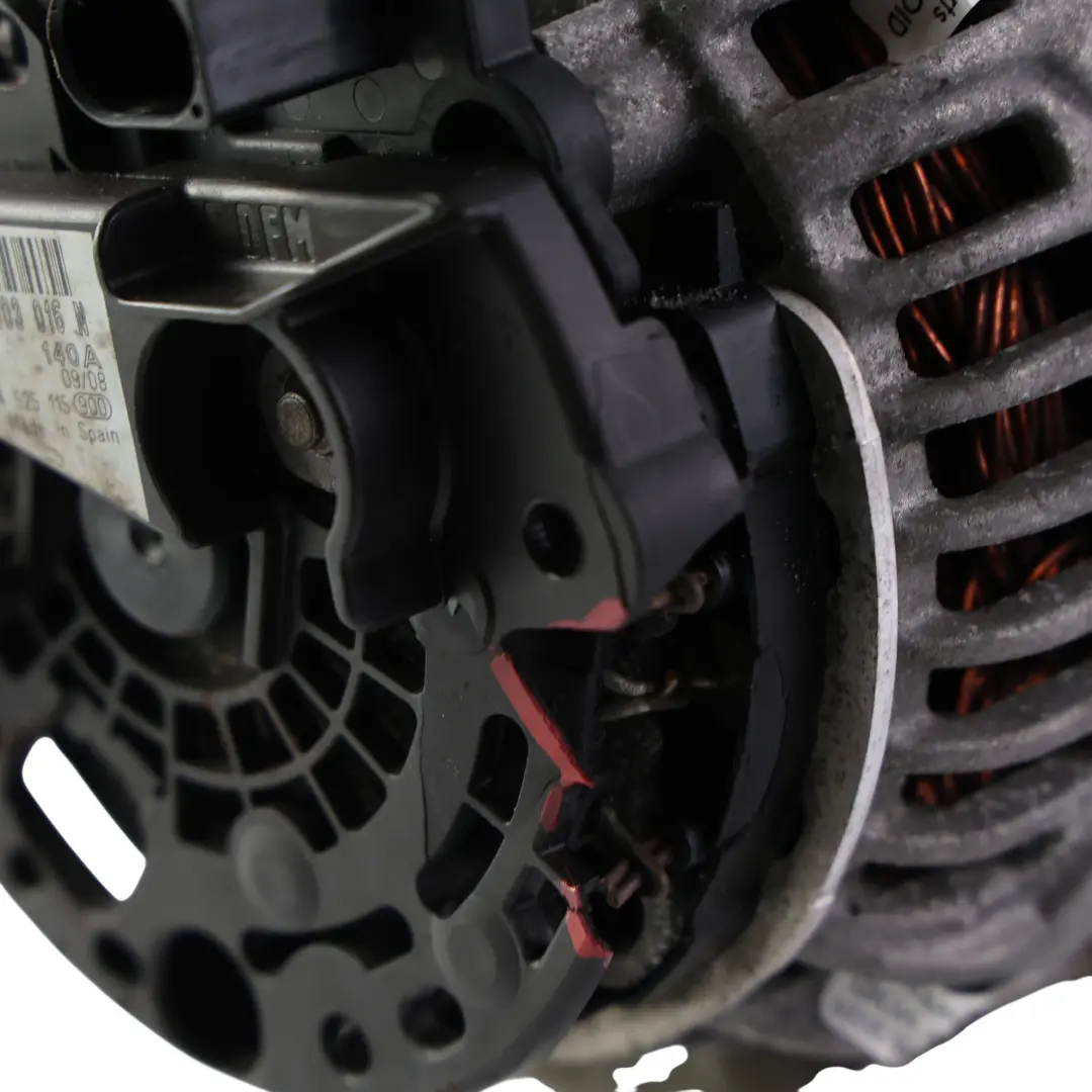 Audi A4 B8 A5 8T Alternator Generator 140A 14V 3.2 FSI Petrol Engine - SKU 06E903016N-1 - Part number 06E903016N
