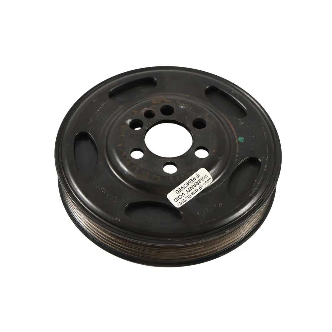 Poulie Courroie Vilebrequin Moteur 2.0 TFSI Essence pour Audi A4 B7 à propos du numéro de pièce 06F105243J Audi A4 B7 Poulie Courroie Vilebrequin Moteur 2.0 TFSI Essence - SKU 06F105243J-1 - Numéro de pièce 06F105243J
