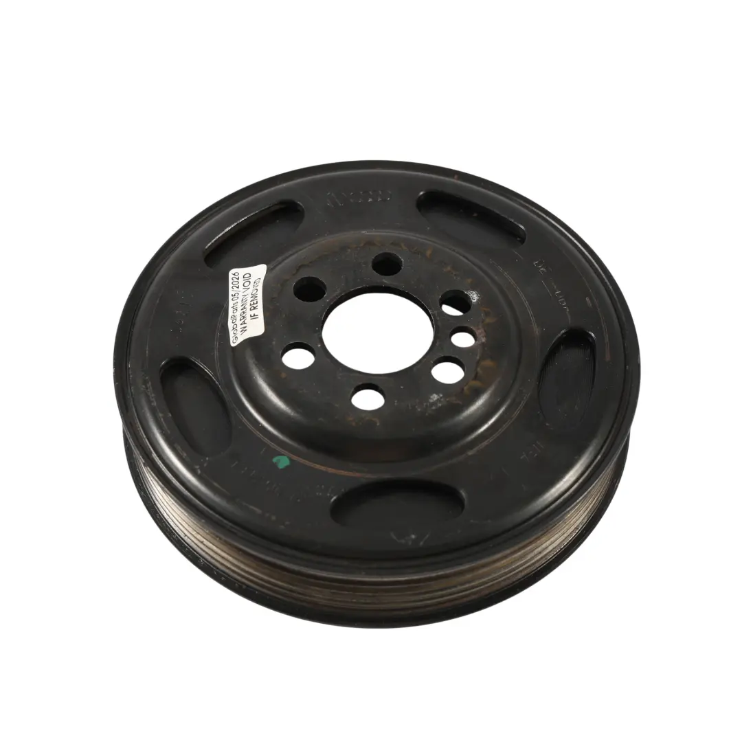 Kurbelwelle Riemenscheibe 2.0 TFSI Benzin für Audi A4 B7 Motor mit Teilenummer 06F105243J Audi A4 B7 Motor Kurbelwelle Riemenscheibe 2.0 TFSI Benzin - SKU 06F105243J-1 - Teilenummer 06F105243J