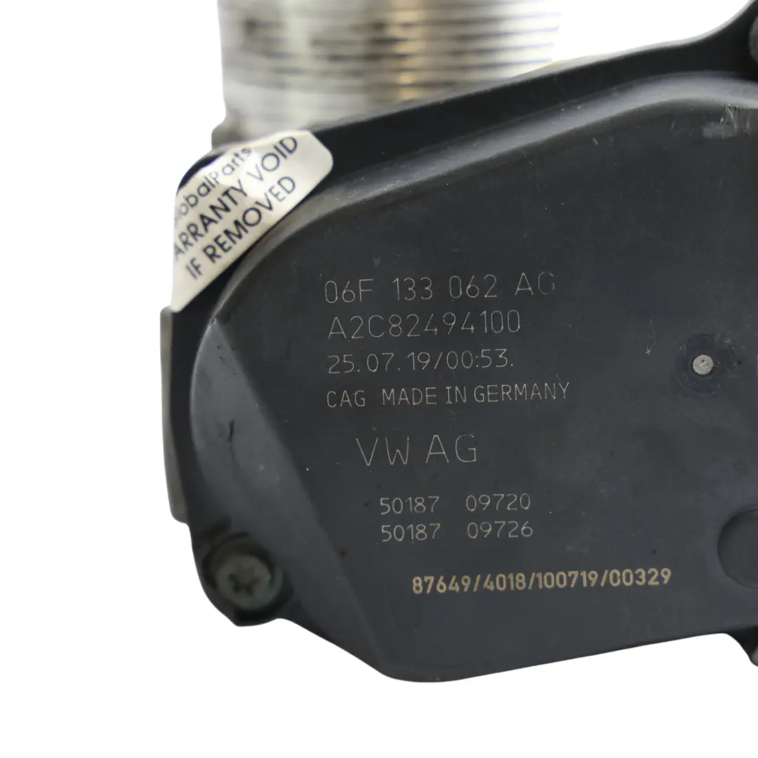 5G Cuerpo Mariposa Motor 2.0 TSI CHHA Gasolina para Volkswagen Golf con número de pieza 06F133062AG Volkswagen Golf 5G Cuerpo Mariposa Motor 2.0 TSI CHHA Gasolina - SKU 06F133062AG-1 - Número de pieza 06F133062AG
