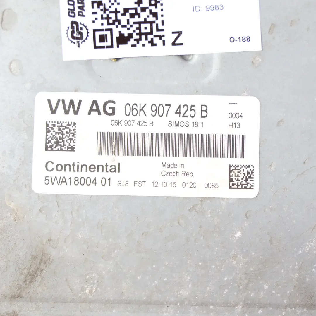 Volkswagen Polo GTI Mk5 1.8 TSI DAJB 192HP ECU Kit BCM - SKU 06K907425B-25 - Numero di parte 06K907425B