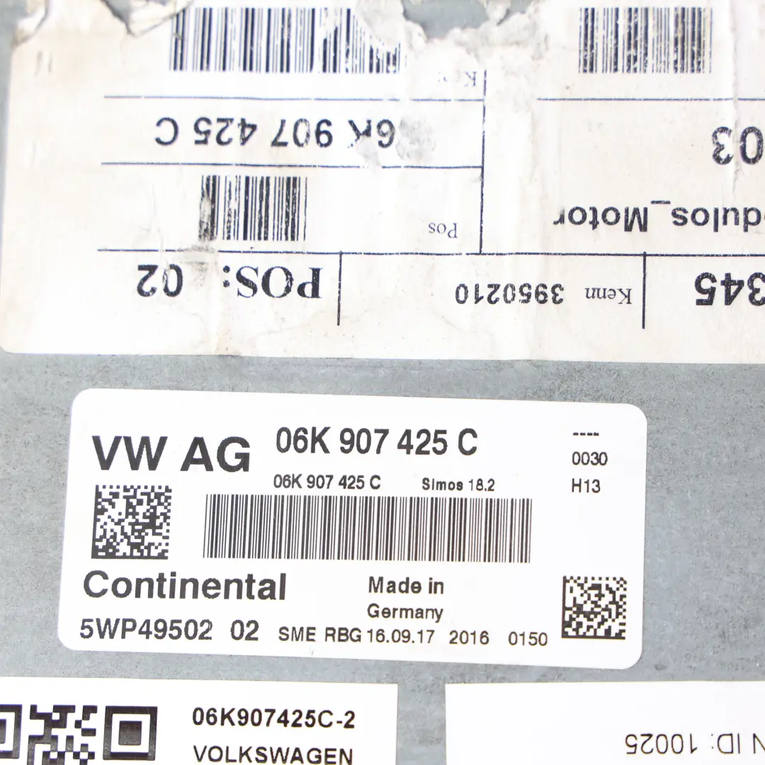 MK3 2.0 TFSI CULA 220HP Kit ECU Manual para Volkswagen Scirocco con número de pieza 06K907425C Volkswagen Scirocco MK3 2.0 TFSI CULA 220HP Kit ECU Manual - SKU 06K907425C-2 - Número de pieza 06K907425C