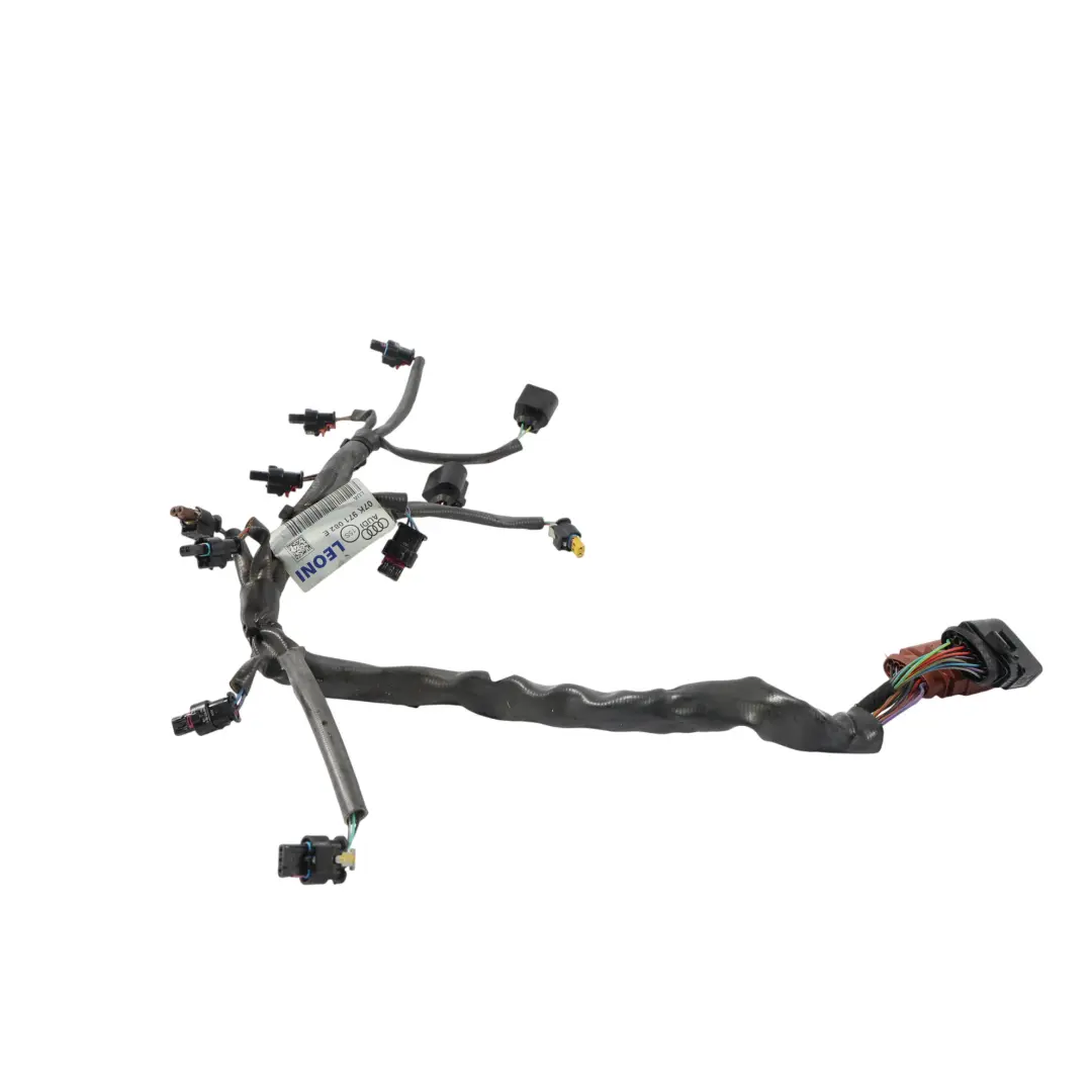 8Y RSQ3 F3 Cablaggio Iniettori Carburante 2.5 TFSI per Audi RS3 con numero di parte 07K971082E Audi RS3 8Y RSQ3 F3 Cablaggio Iniettori Carburante 2.5 TFSI - SKU 07K971082E - Numero di parte 07K971082E