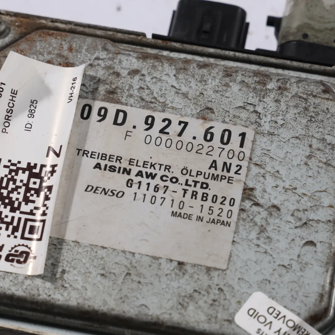 Pompa Olio Cambio Automatico Modulo ECU per Porsche Cayenne S 92A con numero di parte 09D927601 Porsche Cayenne S 92A Pompa Olio Cambio Automatico Modulo ECU - SKU 09D927601 - Numero di parte 09D927601