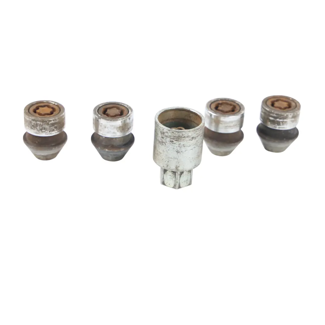 MK4 Set 5 Bulloni Dadi Antifurto Ruote Kit 1S7J1K013AA per Ford Mondeo con numero di parte 1118205 Ford Mondeo MK4 Set 5 Bulloni Dadi Antifurto Ruote Kit 1S7J1K013AA - SKU 1118205 - Numero di parte 1118205