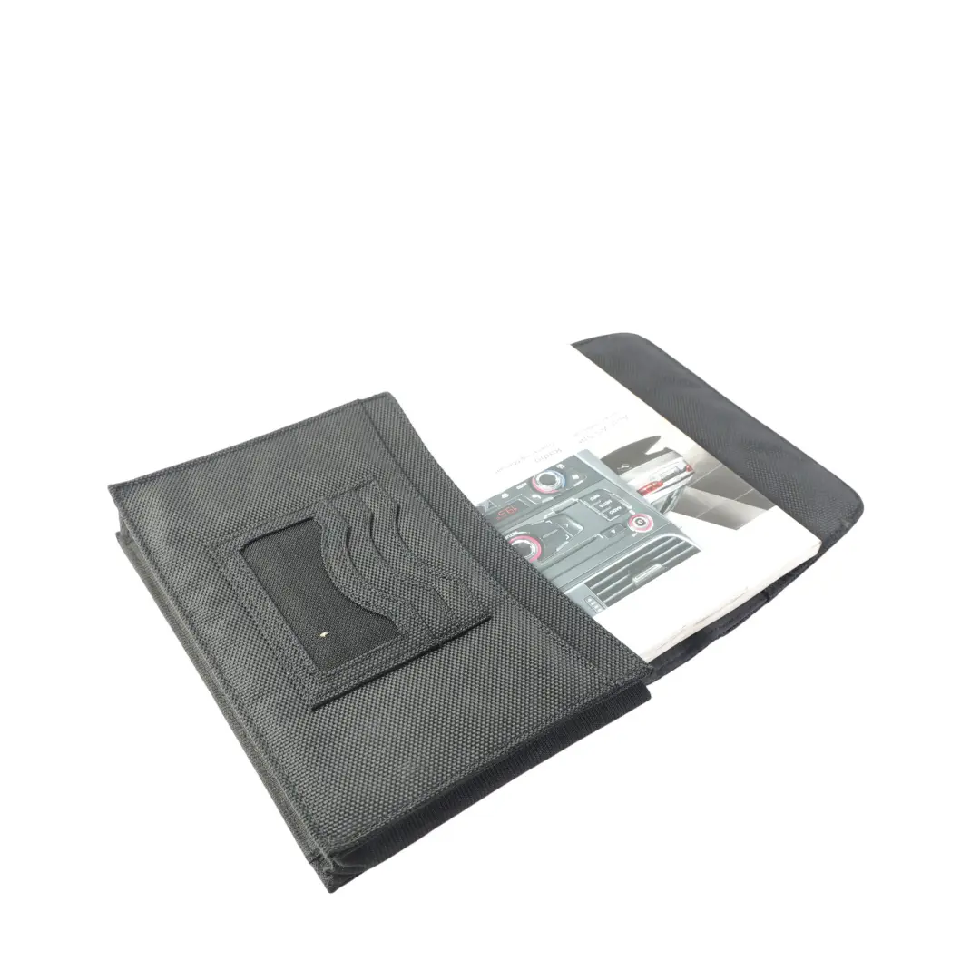 Audi A5 8T Owner's Handbook Radio Manual Book Pouch Case Wallet Set - SKU 1125618TA20 - Part number 1125618TA20