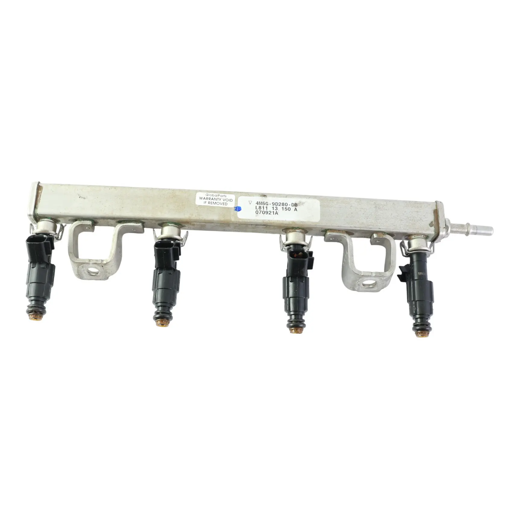 Ford Fiesta Mk5 Kraftstoffverteiler Duratec 2.0 Benzin 4M5G-9D280-DB