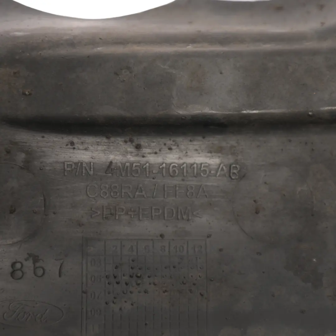 Arch Liner Splash Guard Front Left N/S 4M51-16115-AB to Ford Focus C-Max Wheel with Part number 1359240 Ford Focus C-Max Wheel Arch Liner Splash Guard Front Left N/S 4M51-16115-AB - SKU 1359240 - Part number 1359240