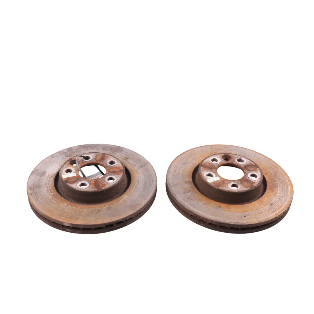 Mk4 Front Wheel Braking Discs Brake Disc Set 7G91-1125-EA to Ford Mondeo with Part number 1500159 Ford Mondeo Mk4 Front Wheel Braking Discs Brake Disc Set 7G91-1125-EA - SKU 1500159 - Part number 1500159