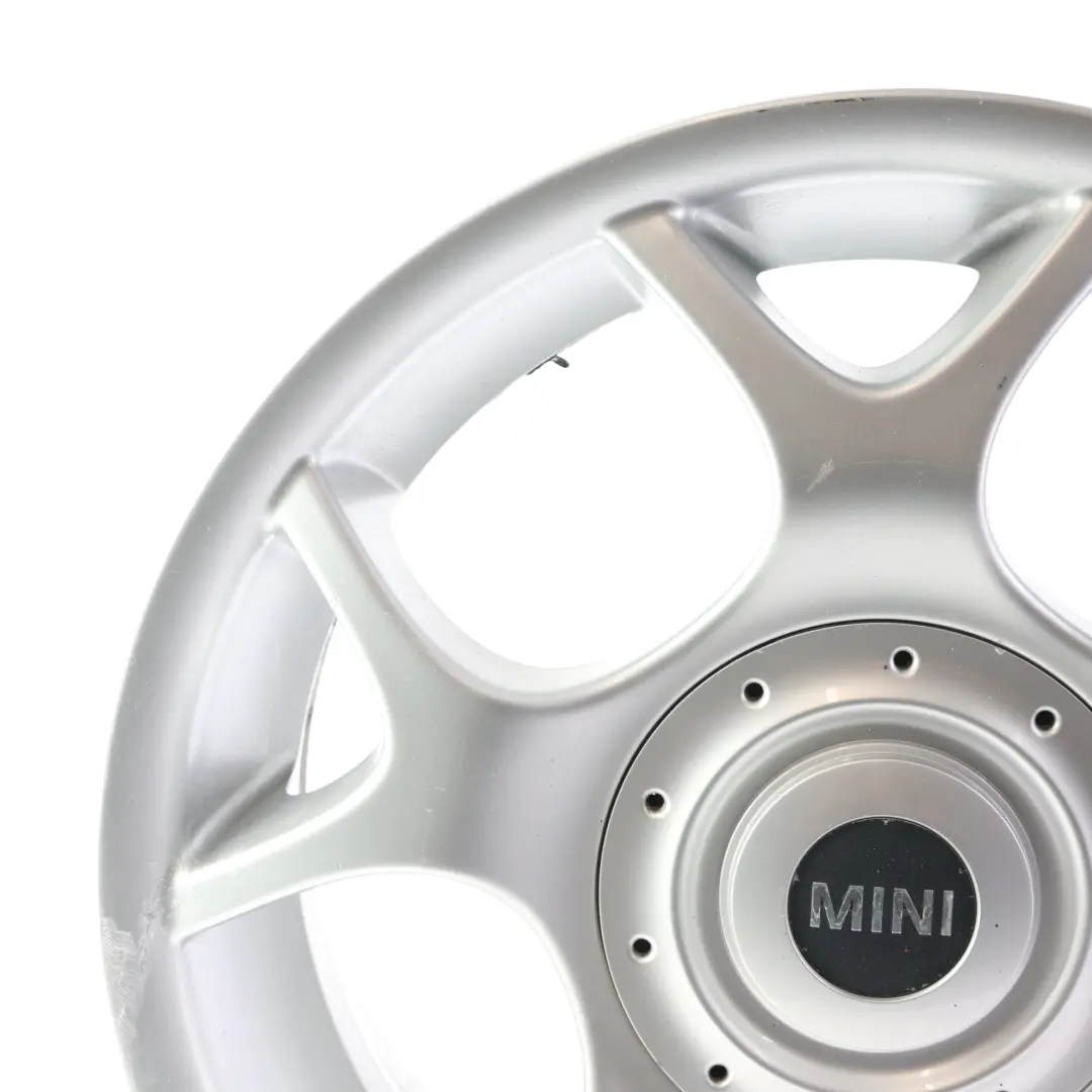 Mini Cooper One R50 R52 R53 Llanta De aleacion plateada 16" 6,5J ET:48 X-Lite 84 - SKU 1512350-1 - Número de pieza 1512350