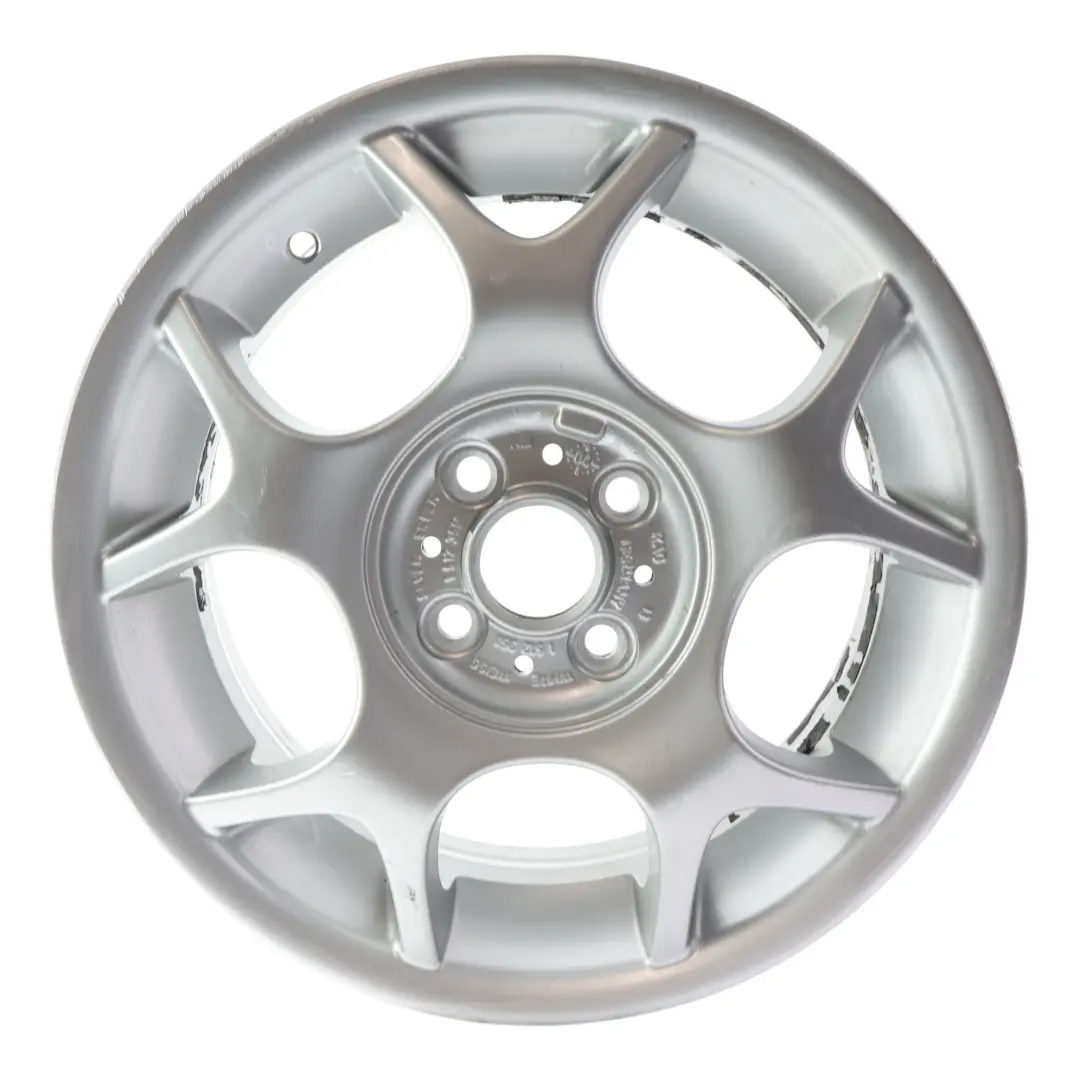 Alloy Rim 16" ET:48 6,5J X-Lite 84 to Mini Cooper One R50 R52 R53 Silver Wheel with Part number 1512350 Mini Cooper One R50 R52 R53 Silver Wheel Alloy Rim 16" ET:48 6,5J X-Lite 84 - SKU 1512350-6 - Part number 1512350